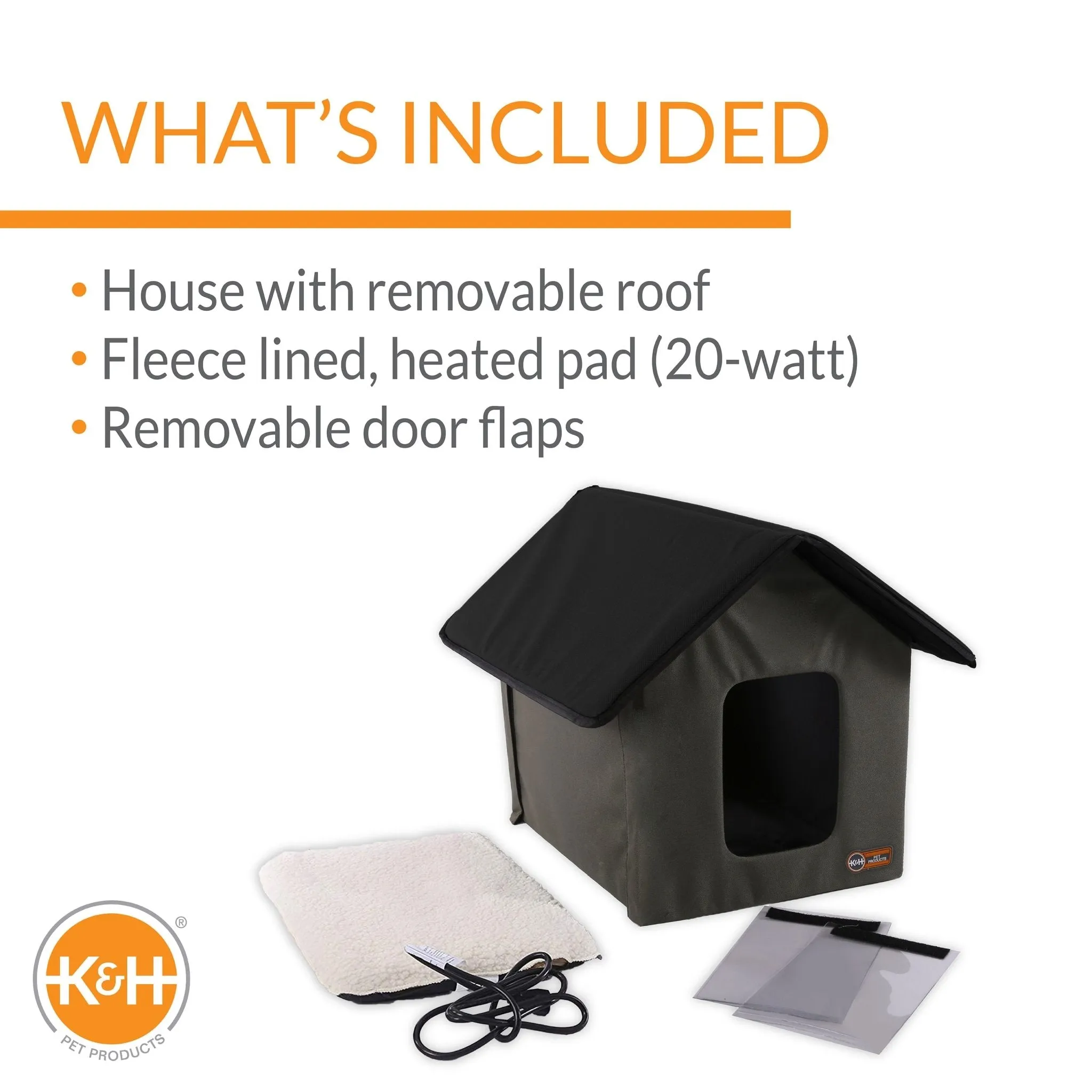 K&H Outdoor Heated Cat House